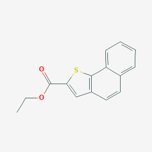molecular formula C15H12O2S B183041 乙基萘并[1,2-b]噻吩-2-羧酸酯 CAS No. 51925-17-8