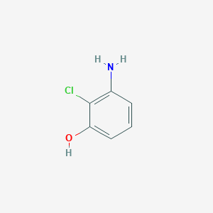 molecular formula C6H6ClNO B183048 3-氨基-2-氯苯酚 CAS No. 56962-01-7