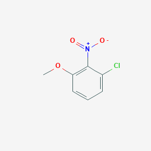 molecular formula C7H6ClNO3 B183051 1-氯-3-甲氧基-2-硝基苯 CAS No. 5472-99-1