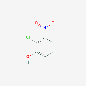 molecular formula C6H4ClNO3 B183055 2-氯-3-硝基苯酚 CAS No. 603-84-9