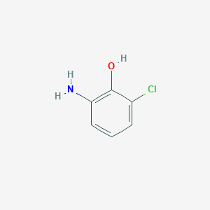 molecular formula C6H6ClNO B183061 2-氨基-6-氯苯酚 CAS No. 38191-33-2
