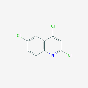 molecular formula C9H4Cl3N B183079 2,4,6-Trichloroquinoline CAS No. 1677-50-5