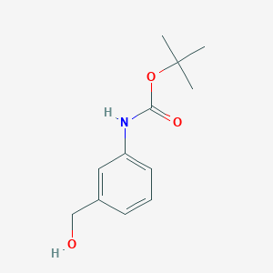 molecular formula C12H17NO3 B183086 叔丁基(3-(羟甲基)苯基)氨基甲酸酯 CAS No. 118684-31-4