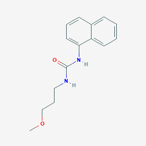 B183092 1-(3-Methoxypropyl)-3-(1-naphthyl)urea CAS No. 102613-44-5