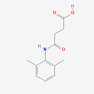 molecular formula C12H15NO3 B183096 N-(2,6-二甲基苯基)琥珀酸 CAS No. 24245-01-0