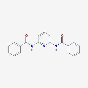 molecular formula C19H15N3O2 B183132 N-(6-benzamidopyridin-2-yl)benzamide CAS No. 74305-33-2