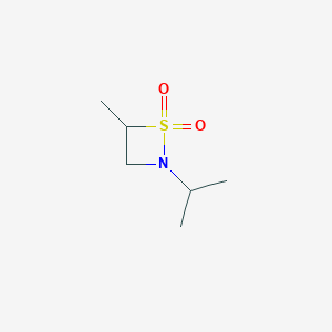 B018314 2-Isopropyl-4-methyl-1,2-thiazetidine 1,1-dioxide CAS No. 103021-07-4