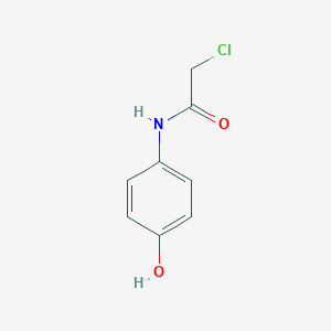 molecular formula C8H8ClNO2 B183144 2-chloro-N-(4-hydroxyphenyl)acetamide CAS No. 2153-11-9