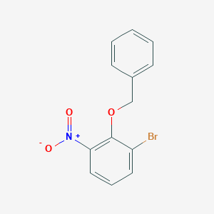 B183181 2-(Benzyloxy)-1-bromo-3-nitrobenzene CAS No. 688363-79-3
