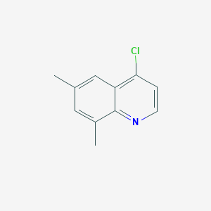 B183186 4-Chloro-6,8-dimethylquinoline CAS No. 196803-72-2