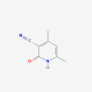molecular formula C8H8N2O B183209 3-Cyano-4,6-dimethyl-2-hydroxypyridine CAS No. 769-28-8