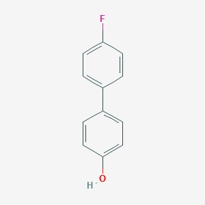 molecular formula C12H9FO B183214 4-Fluoro-4'-hydroxybiphenyl CAS No. 324-94-7