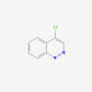 molecular formula C8H5ClN2 B183215 4-Chlorocinnoline CAS No. 5152-84-1