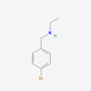 molecular formula C9H12BrN B183233 N-Ethyl-4-bromobenzylamine CAS No. 856795-95-4