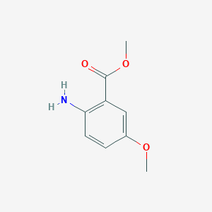 molecular formula C9H11NO3 B183264 2-氨基-5-甲氧基苯甲酸甲酯 CAS No. 2475-80-1