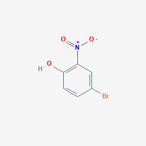 molecular formula C6H4BrNO3 B183274 4-溴-2-硝基苯酚 CAS No. 7693-52-9
