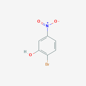molecular formula C6H4BrNO3 B183277 2-溴-5-硝基苯酚 CAS No. 52427-05-1