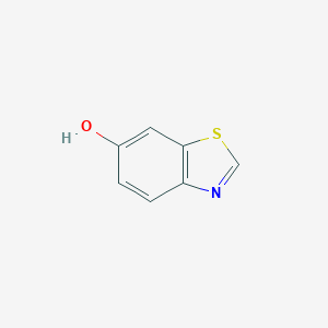 molecular formula C7H5NOS B183329 6-Hydroxybenzothiazole CAS No. 13599-84-3