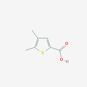 molecular formula C7H8O2S B183351 4,5-Dimethylthiophene-2-carboxylic acid CAS No. 40808-24-0