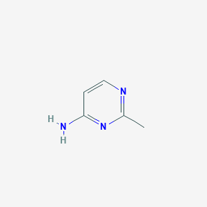 molecular formula C5H7N3 B183355 2-Methylpyrimidin-4-amine CAS No. 74-69-1