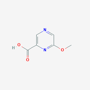 molecular formula C6H6N2O3 B183360 6-Methoxypyrazine-2-carboxylic acid CAS No. 24005-61-6