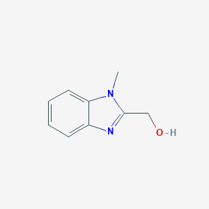 molecular formula C9H10N2O B183361 (1-甲基-1H-苯并咪唑-2-基)甲醇 CAS No. 7467-35-8
