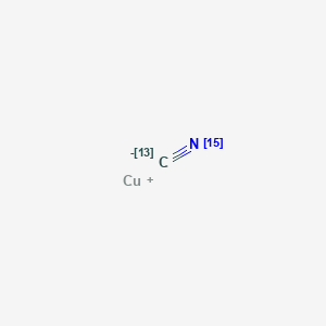 molecular formula CCuN B183369 (15N)Azanylidyne(113C)methane;copper(1+) CAS No. 199450-10-7