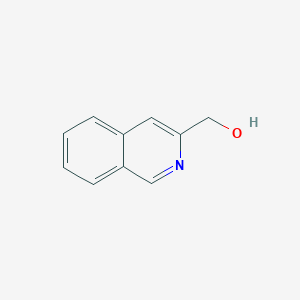 molecular formula C10H9NO B183371 Isoquinolin-3-ylmethanol CAS No. 76884-34-9