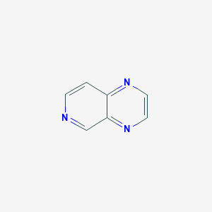 molecular formula C7H5N3 B183377 吡啶并[3,4-b]吡嗪 CAS No. 254-86-4