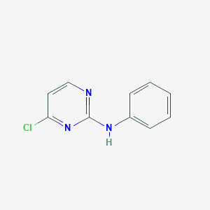 molecular formula C10H8ClN3 B183381 4-chloro-N-phenylpyrimidin-2-amine CAS No. 52057-92-8