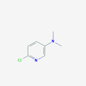molecular formula C7H9ClN2 B183382 6-氯-N,N-二甲基吡啶-3-胺 CAS No. 41288-91-9