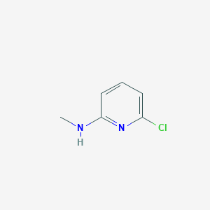 molecular formula C6H7ClN2 B183386 6-chloro-N-methylpyridin-2-amine CAS No. 89026-78-8
