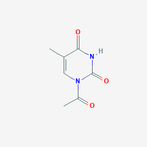 molecular formula C7H8N2O3 B183392 Acetylthymine CAS No. 13251-16-6