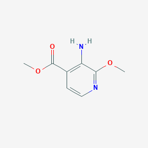 molecular formula C8H10N2O3 B183430 Methyl 3-amino-2-methoxyisonicotinate CAS No. 175965-76-1