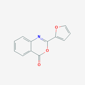 molecular formula C12H7NO3 B183453 2-(furan-2-yl)-4H-3,1-benzoxazin-4-one CAS No. 20492-07-3