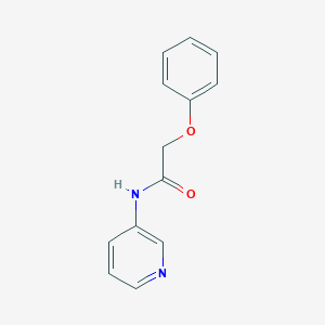 B183454 2-Phenoxy-N-(3-pyridyl)ethanamide CAS No. 25288-46-4