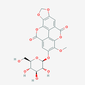 molecular formula C22H18O13 B183465 Nyssoside CAS No. 182138-70-1