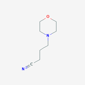 molecular formula C8H14N2O B183466 4-吗啉丁腈 CAS No. 5807-11-4