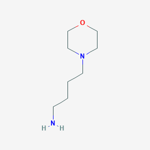molecular formula C8H18N2O B183469 4-Morpholinebutanamine CAS No. 6321-07-9