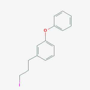 molecular formula C15H15IO B183471 1-(3-碘丙基)-3-苯氧基苯 CAS No. 157126-72-2
