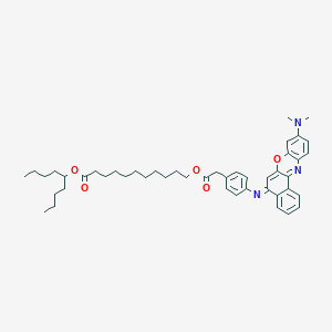 molecular formula C46H59N3O5 B183490 Chromoionophore II CAS No. 136499-31-5