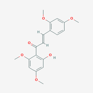 molecular formula C19H20O6 B183495 Cerasidin CAS No. 64200-22-2