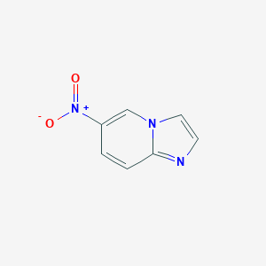 molecular formula C7H5N3O2 B183503 6-硝基咪唑并[1,2-a]吡啶 CAS No. 25045-82-3