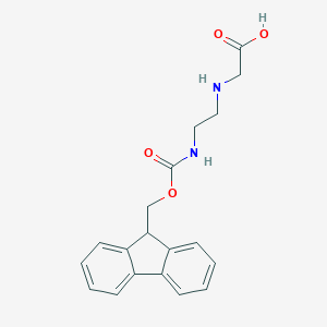 molecular formula C19H20N2O4 B183530 2-((2-((((9H-Fluoren-9-yl)methoxy)carbonyl)amino)ethyl)amino)acetic acid CAS No. 172405-45-7