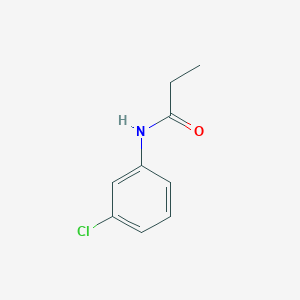 B183546 N-(3-chlorophenyl)propanamide CAS No. 2760-33-0