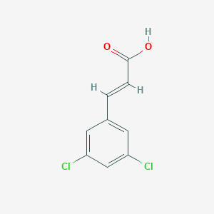 molecular formula C9H6Cl2O2 B183558 3-(3,5-二氯苯基)丙烯酸 CAS No. 90418-21-6