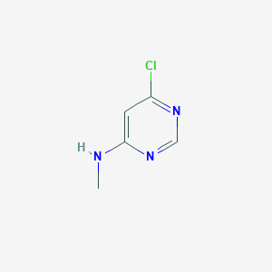 molecular formula C5H6ClN3 B183561 6-氯-N-甲基嘧啶-4-胺 CAS No. 65766-32-7