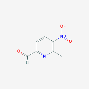 B183562 6-Methyl-5-nitropyridine-2-carbaldehyde CAS No. 25033-74-3