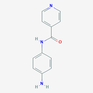 molecular formula C12H11N3O B183565 N-(4-氨基苯基)-异烟酰胺 CAS No. 13116-08-0
