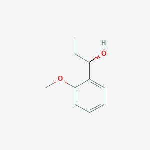 molecular formula C10H14O2 B183584 (S)-1-(o-Methoxyphenyl)-1-propanol CAS No. 114389-71-8